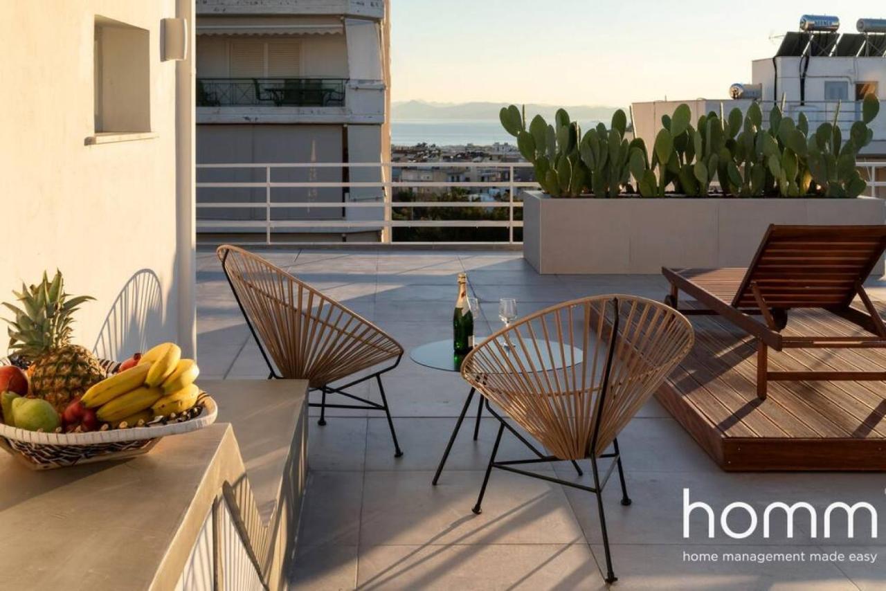 Brand New Homm Penthouse In Ano Glyfada, Dilou Atenas Exterior foto