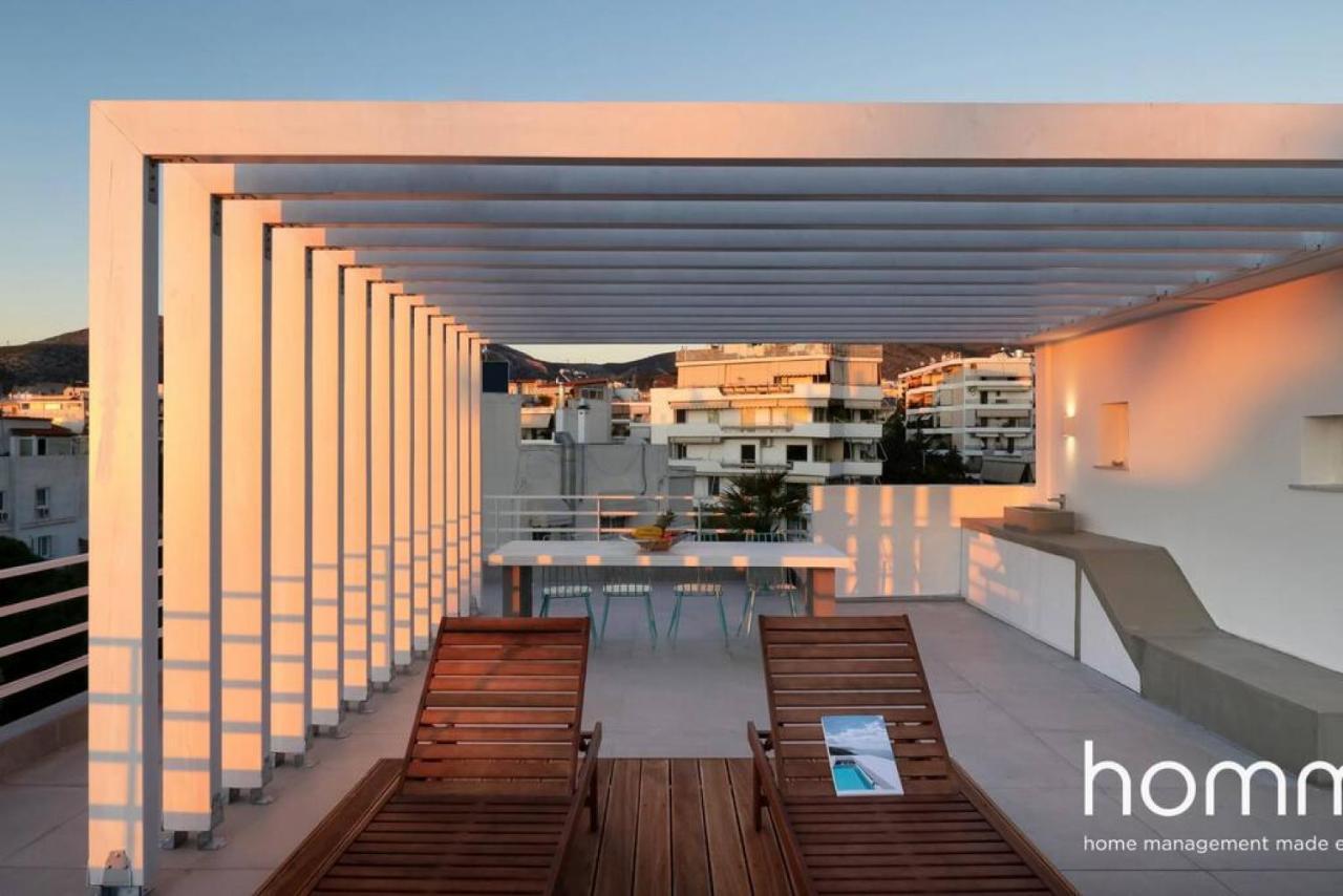Brand New Homm Penthouse In Ano Glyfada, Dilou Atenas Exterior foto