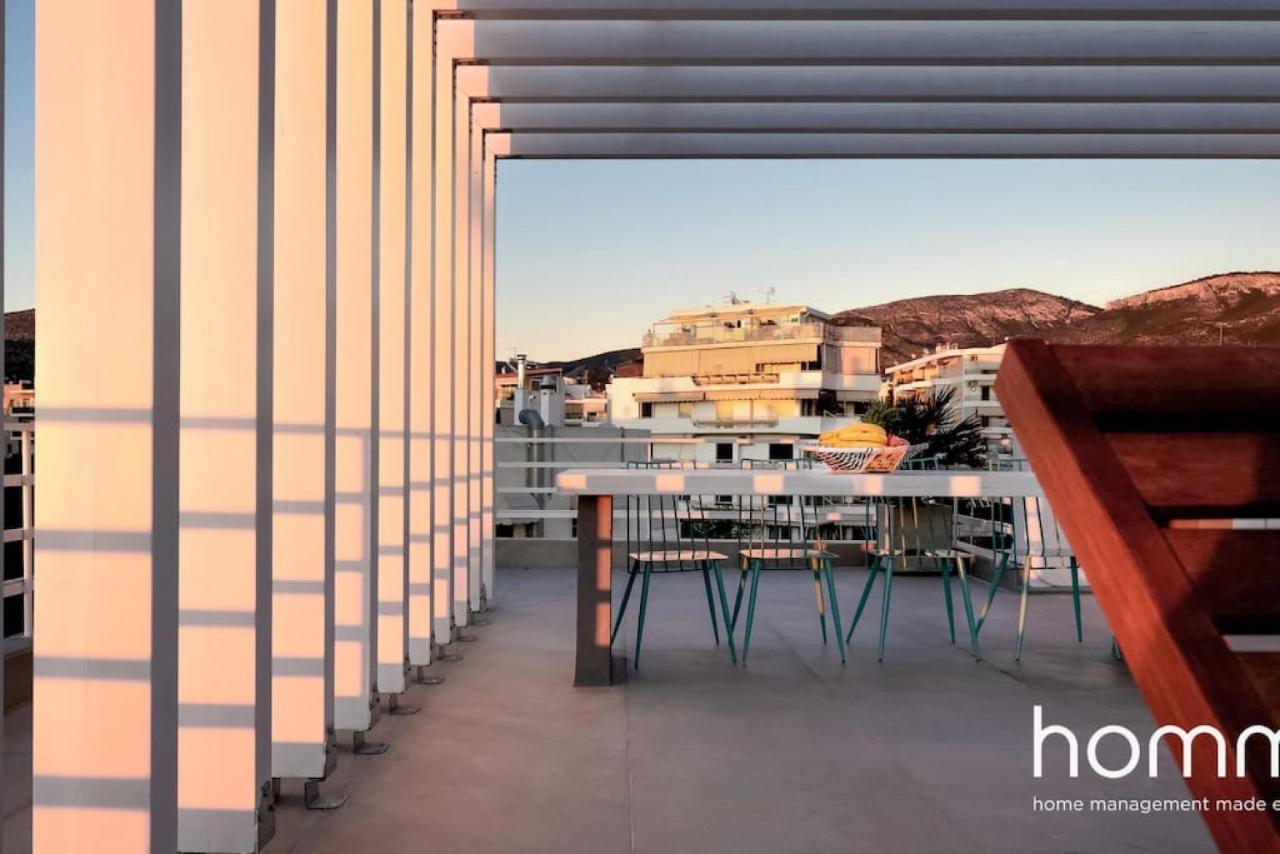 Brand New Homm Penthouse In Ano Glyfada, Dilou Atenas Exterior foto