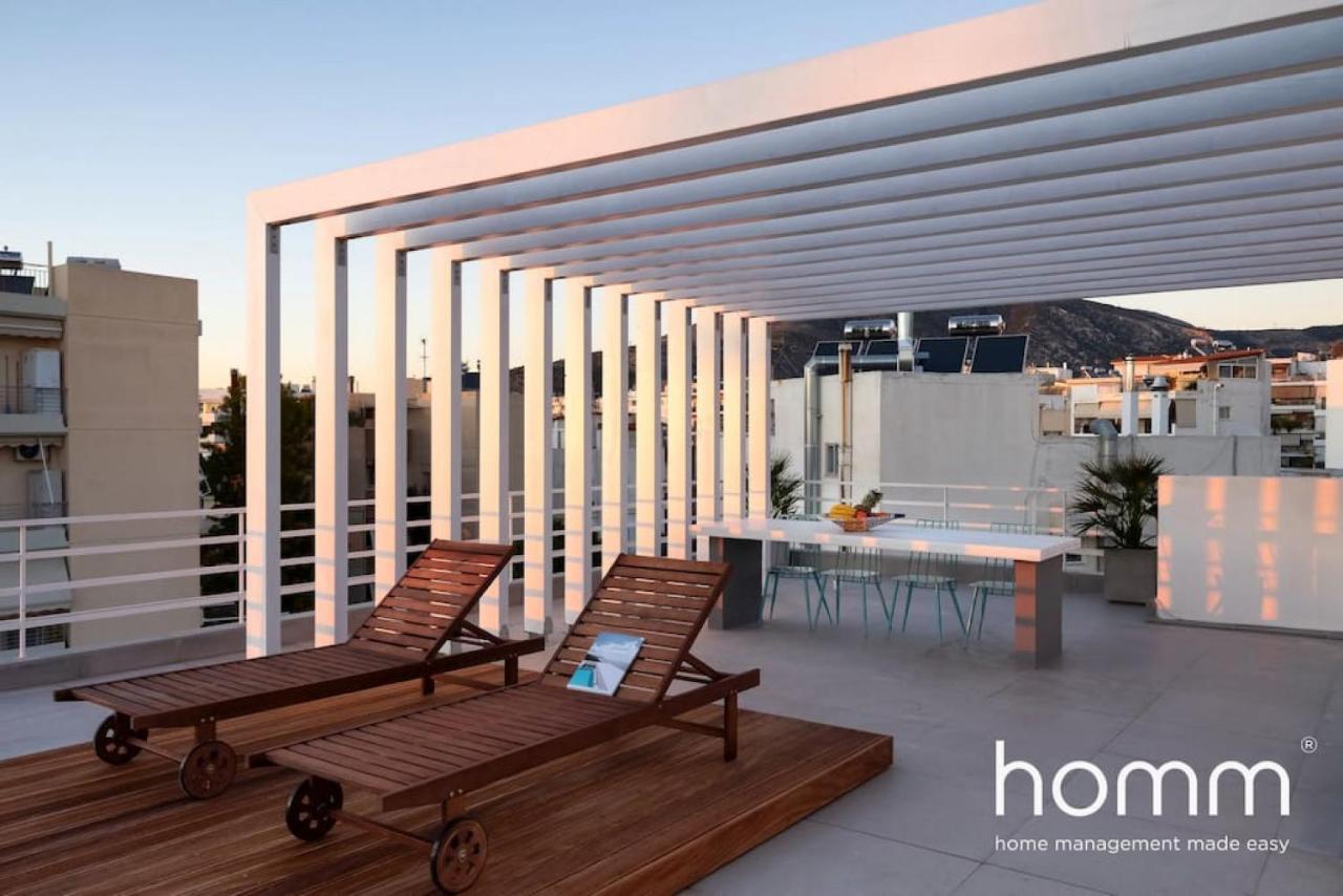 Brand New Homm Penthouse In Ano Glyfada, Dilou Atenas Exterior foto