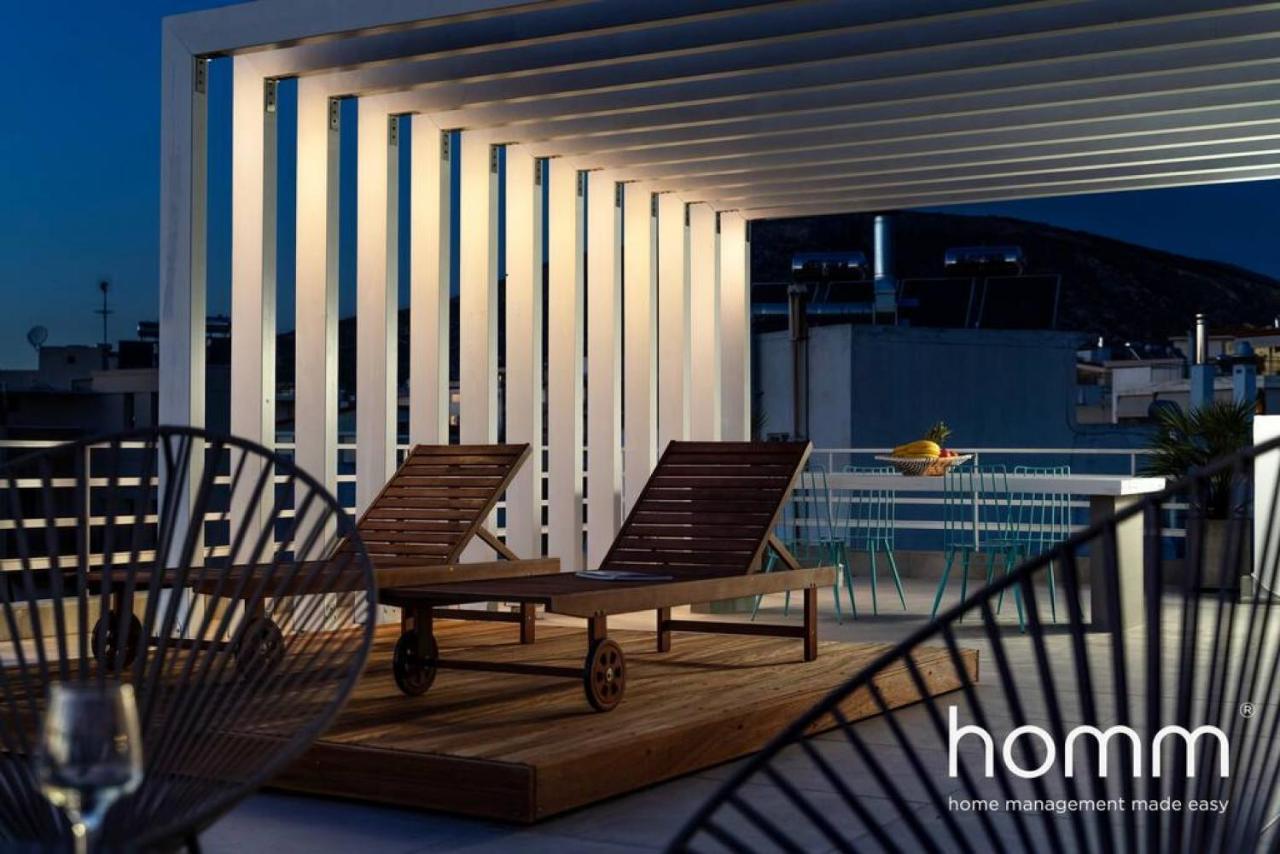 Brand New Homm Penthouse In Ano Glyfada, Dilou Atenas Exterior foto