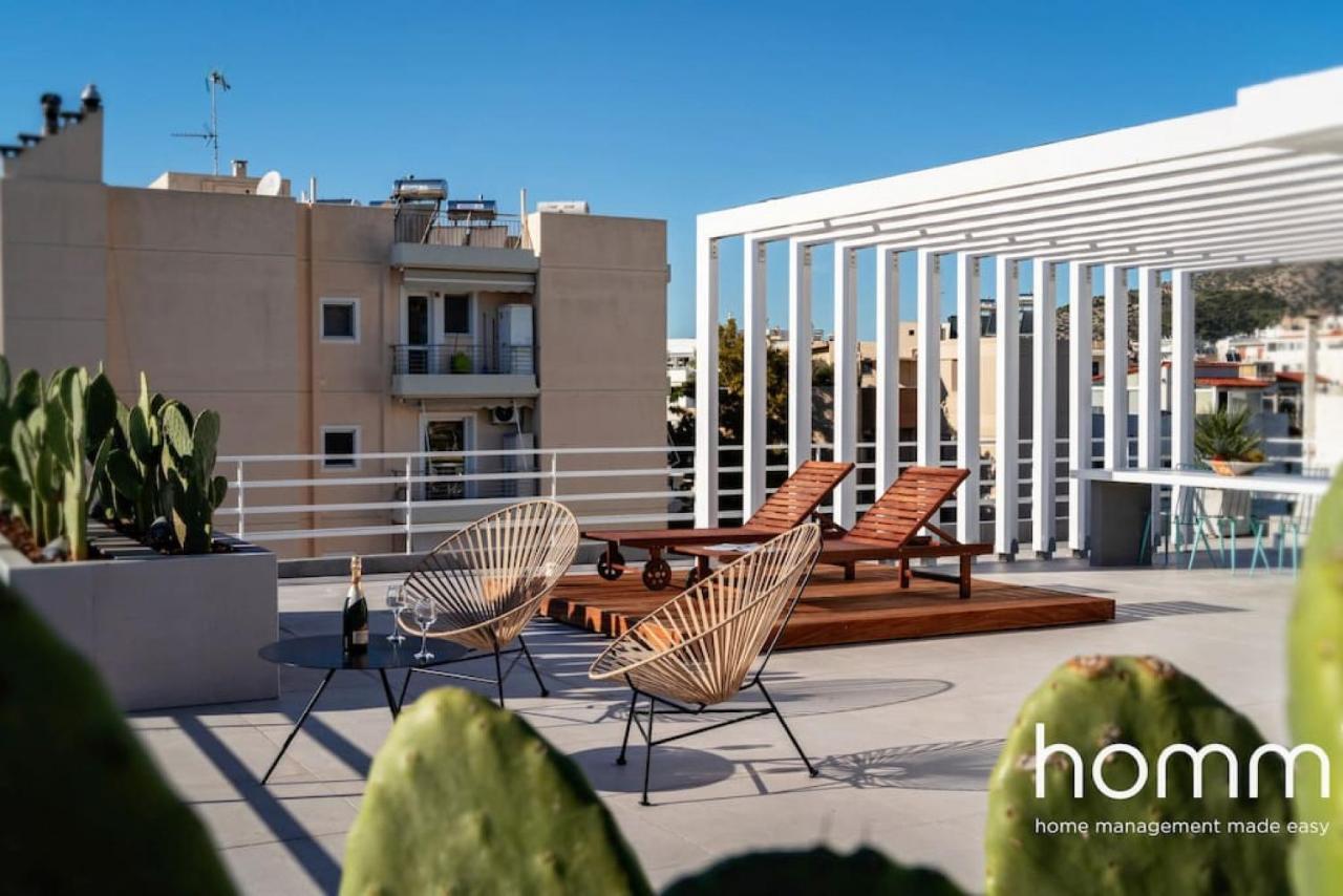 Brand New Homm Penthouse In Ano Glyfada, Dilou Atenas Exterior foto