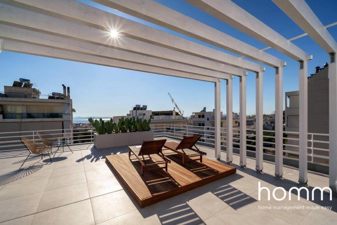 Brand New Homm Penthouse In Ano Glyfada, Dilou Atenas Exterior foto